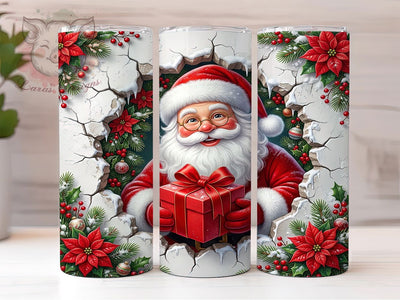 Santa Claus Glasses 20oz Tumbler, Santa Claus Glasses, Santa Claus Tumbler, Santa Glasses PNG, Santa Claus PNG, Christmas Santa, Santa Tumbler Wrap, 20oz Tumbler Wrap Sublimation Lara' s Designs 