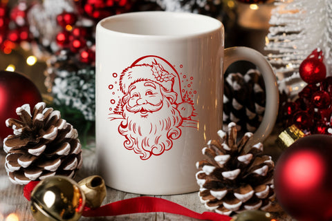 Santa Claus svg, Santa Face svg, Christmas svg SVG TonisArtStudio 