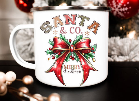 Santa & Co. Merry Christmas T shirt Design SVG CraftingStudio 