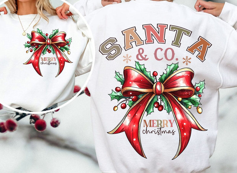 Santa & Co. Merry Christmas T shirt Design SVG CraftingStudio 
