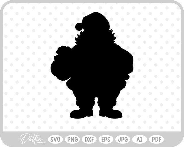 Santa Father Christmas SVG DottieDigitals 