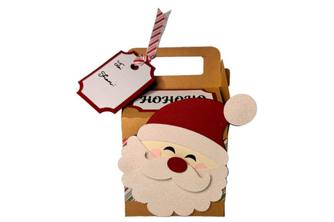 Santa Gable Gift Box SVG Sharia Morton Designs 