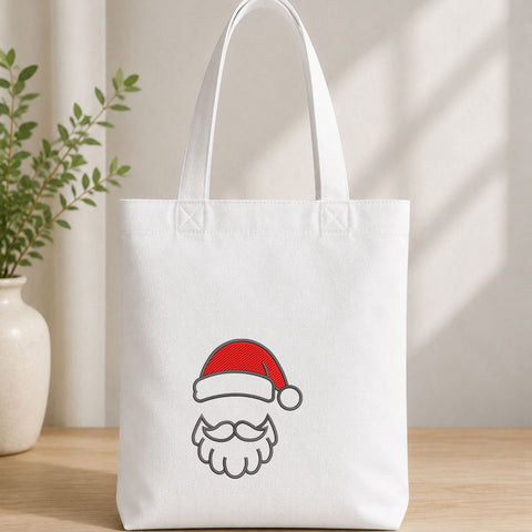 Santa Hat and Beard Machine Embroidery Design – Christmas Santa Face Embroidery File Embroidery/Applique DESIGNS PatternFeed8 