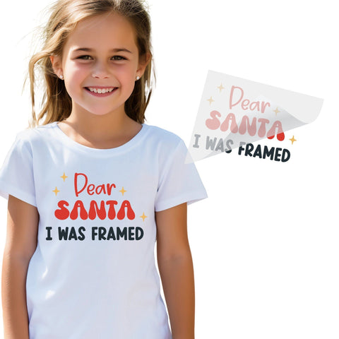 Santa I Can Explain Funny Iron On Physical So Fontsy T-Shirt Iron-On Transfer Shop 6x6 