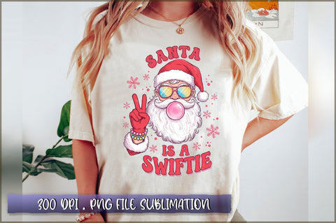 Santa is a Swiftie Sublimation Sublimation Shetara Begum 