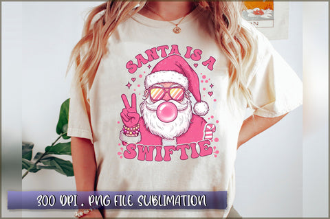 Santa is a Swiftie Sublimation Sublimation Shetara Begum 