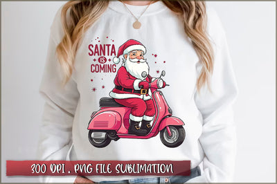 Santa is coming Sublimation Sublimation Shetara Begum 