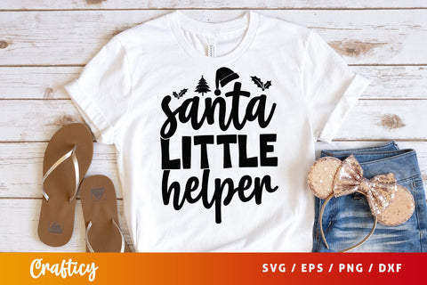 Santa little helper SVG Design SVG Designangry 