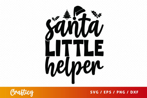 Santa little helper SVG Design SVG Designangry 