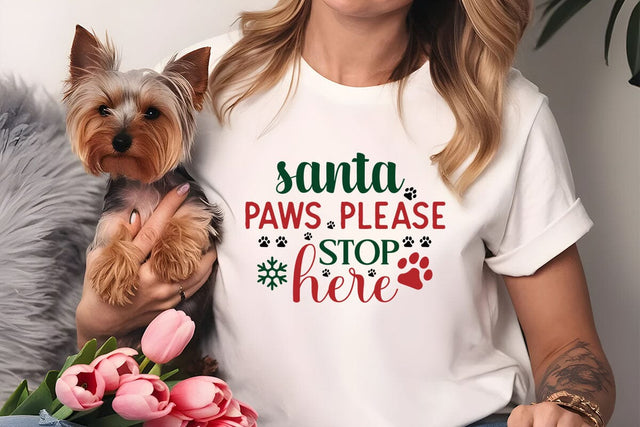 Santa paws please stop here SVG Angelina750 