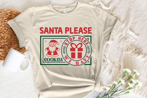 Santa Please Stop Here We Have Cookies SVG Angelina750 