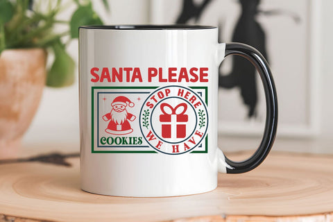 Santa Please Stop Here We Have Cookies SVG Angelina750 