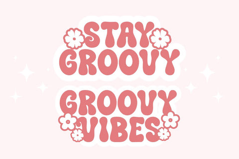 Santa Power - Retro Groovy Font Font Masyafi Studio 