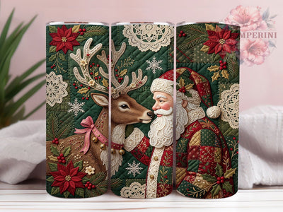 Santa Reindeer Christmas 20oz Tumbler, Santa Reindeer Xmas, Christmas Reindeer, Santa Reindeer PNG, Reindeer Tumbler PNG, Santa Tumbler PNG, Christmas Tumbler, 20oz Tumbler Wrap Sublimation Li Zamperini 