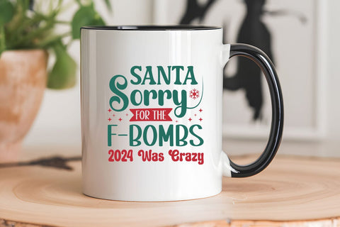 santa sorry for the f-bombs 2024 was crazy SVG Angelina750 