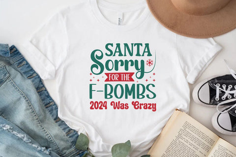 santa sorry for the f-bombs 2024 was crazy SVG Angelina750 