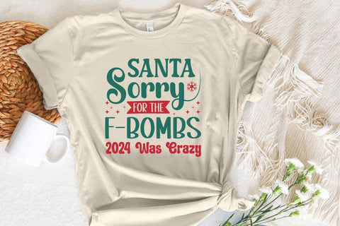 santa sorry for the f-bombs 2024 was crazy SVG Angelina750 