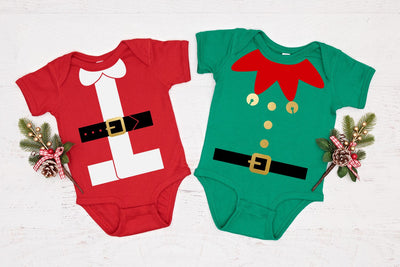 Santa Suit and Elf Outfit Shirt or Bodysuit SVG SVG Risa Rocks It 