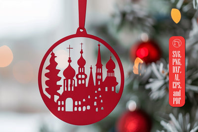 Santa Town Single Laser Cut SVG SVG MD JOYNAL ABDIN 