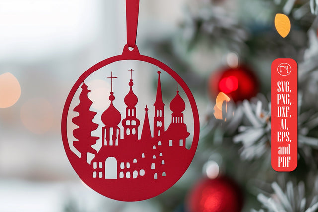 Santa Town Single Laser Cut SVG SVG MD JOYNAL ABDIN 