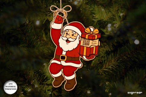 Santa Trackers Ornament Bundle SVG SvgOcean 
