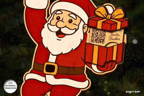 Santa Trackers Ornament Bundle SVG SvgOcean 