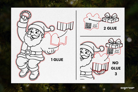 Santa Trackers Ornament Bundle SVG SvgOcean 