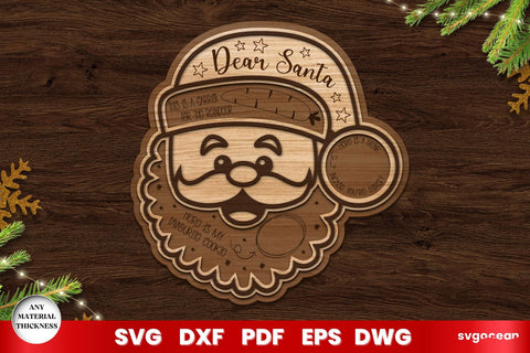 Santa Tray Laser Cut Bundle SVG SvgOcean 