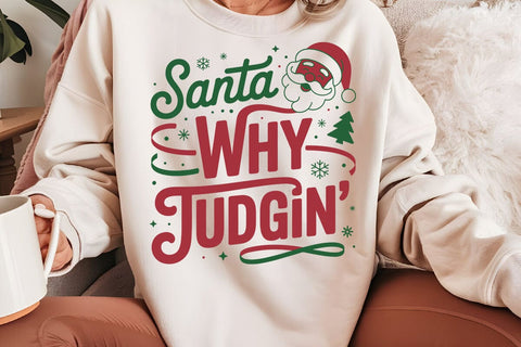 Santa Why Judgin SVG Angelina750 