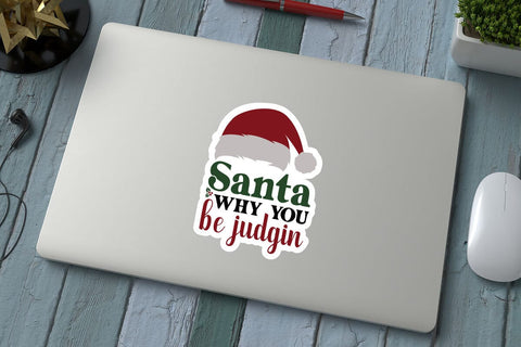 Santa why you be judgin SVG Angelina750 