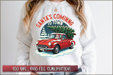 Santa's coming to town Sublimation Sublimation Shetara Begum 