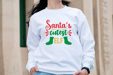 Santas cutest elf SVG Angelina750 