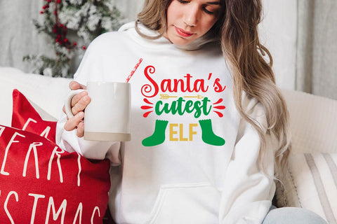 Santas cutest elf SVG Angelina750 
