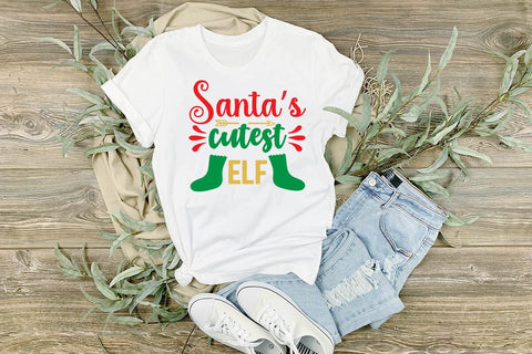 Santas cutest elf SVG Angelina750 