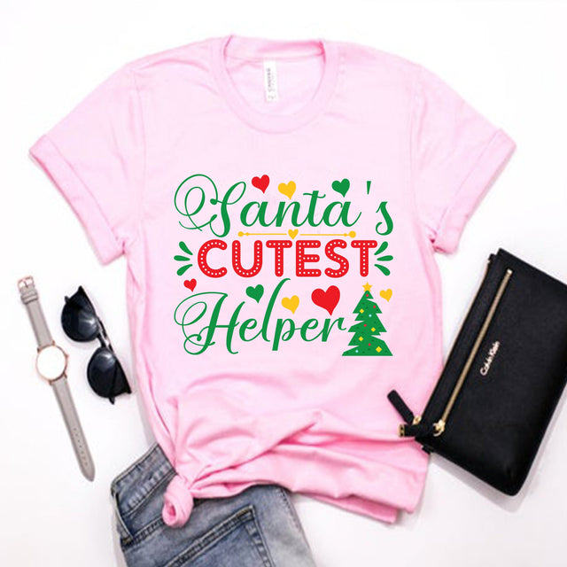SANTA'S CUTEST HELPER SVG DESIGN SVG Rafiqul20606 