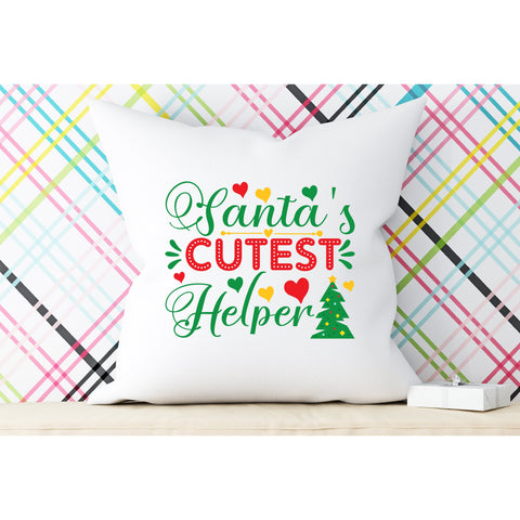 SANTA'S CUTEST HELPER SVG DESIGN SVG Rafiqul20606 