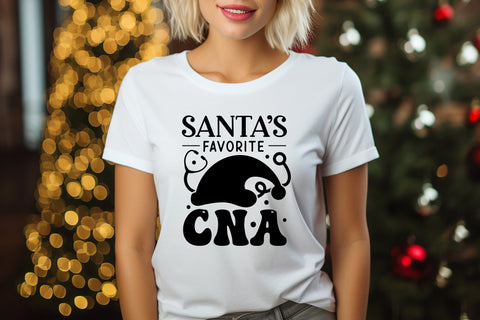 Santas Favorite CNA, Nurse Christmas SVG SVG CraftLabSVG 