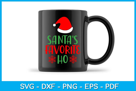 Santa's Favorite Ho Christmas SVG PNG PDF Cut File SVG Creativedesigntee 