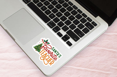 Santas favorite Sticker Design Sublimation Regulrcrative 