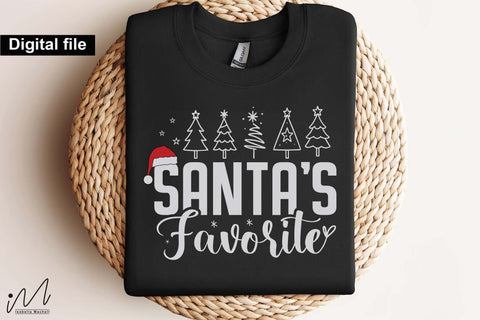 Santa’s Favorite SVG, Merry Christmas Graphic for Cricut and Silhouette Projects SVG Isabella Machell 