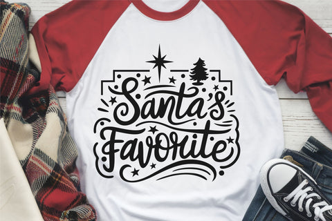 Santa's Favorite SVG PNG, Christmas Design, Funny Santa SVG, Winter Holiday Shirt, Sublimation Christmas Design, Digital Download SVG TonisArtStudio 