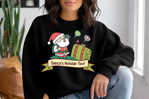 santa's holiday tour SVG Angelina750 
