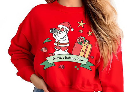 santa's holiday tour SVG Angelina750 