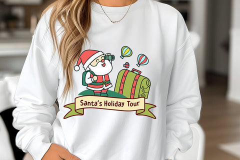 santa's holiday tour SVG Angelina750 