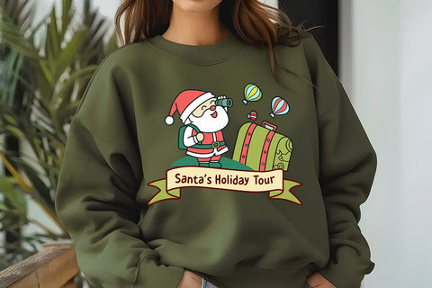 santa's holiday tour SVG Angelina750 