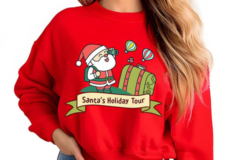 santa's holiday tour SVG Angelina750 