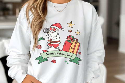 santa's holiday tour SVG Angelina750 