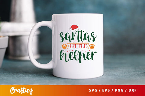 Santas little helper Svg Design SVG Designangry 