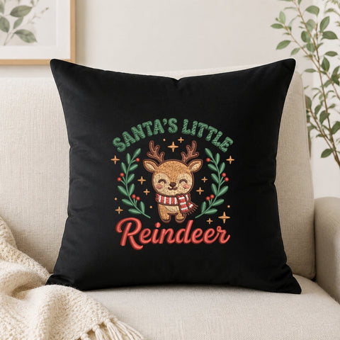 Santa’s Little Reindeer Christmas Machine Embroidery Design Cute Reindeer PES DST Stitch Files Pattern Embroidery/Applique DESIGNS PatternFeed8 