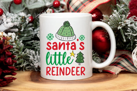 Santas little reindeer SVG Design SVG Regulrcrative 